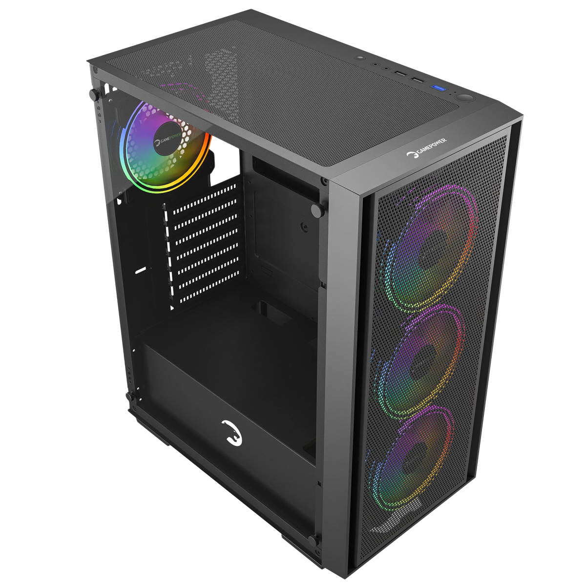 Versatile Case: Supports Mini, Micro, & ATX